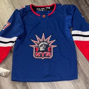 NEW Adidas New York Rangers Reverse Retro 2.0 hockey jersey Monica 7 custom NHL